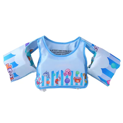 Kinderbadeanzug mit Cartoon-Aufdruck