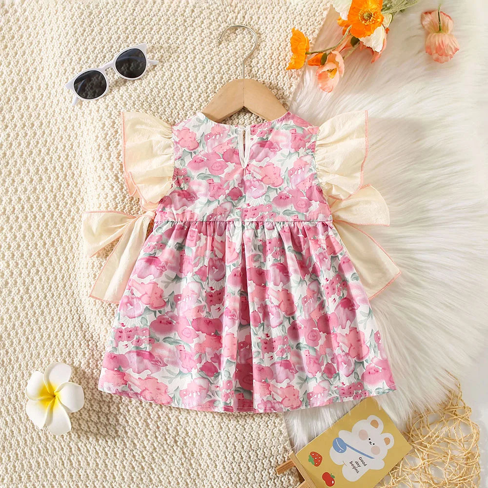 Blumen-Babykleid