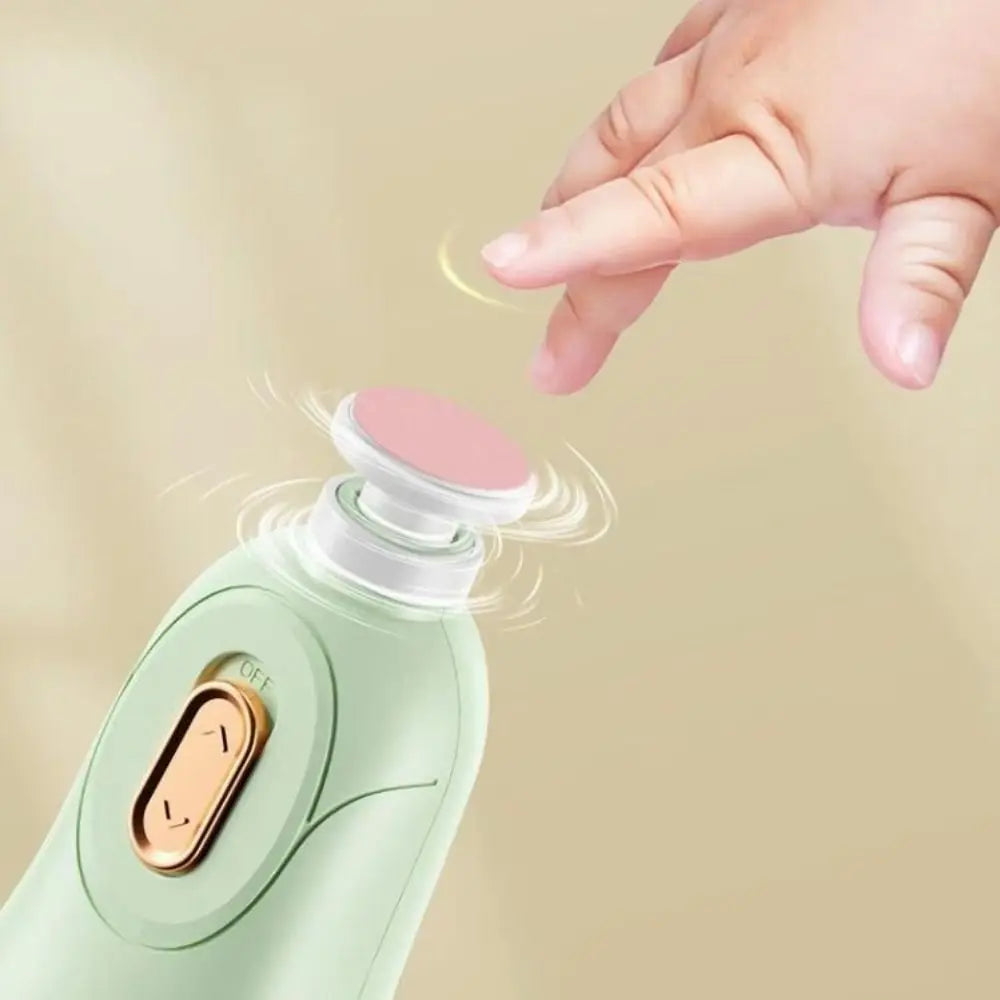 Electric Baby Nail Trimmer – Silent Nail Grinder 