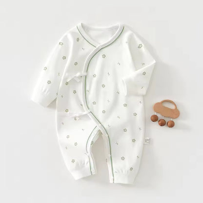 Baby-Jumpsuit mit Naturmuster