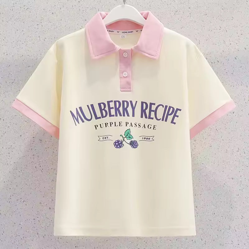 Sommerliches Kurzarm-2-teiliges Set