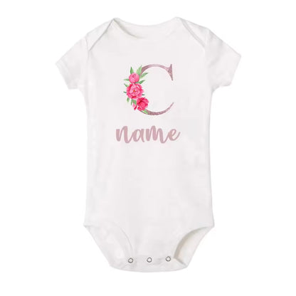 Newborn Name Romper