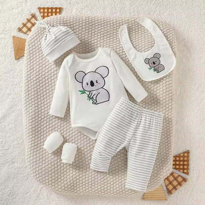 Warmes und weiches Baby-Set
