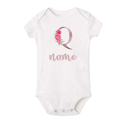Newborn Name Romper