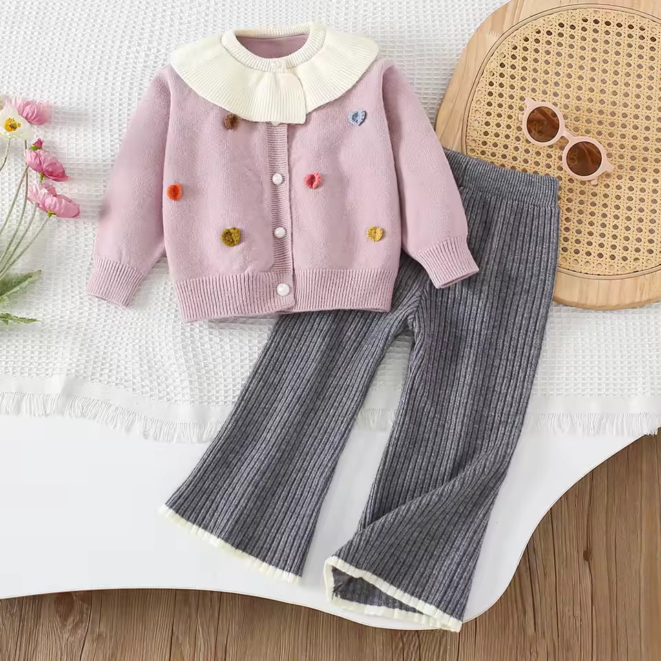 Spring Fall Girls Suit
