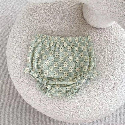 Knitted Set with Floral Jacquard