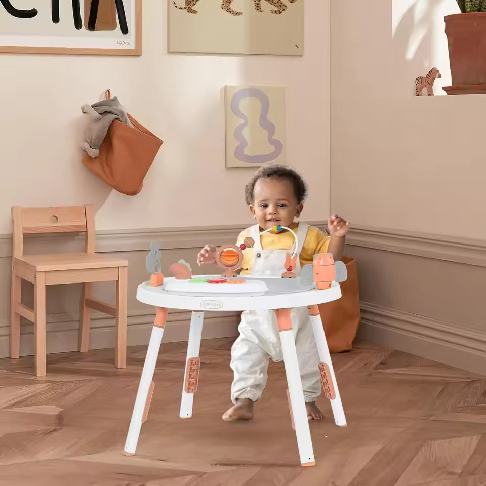 Interaktiver Spieltisch für Babys mit abnehmbarem Spielzeug