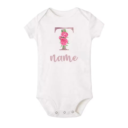 Newborn Name Romper