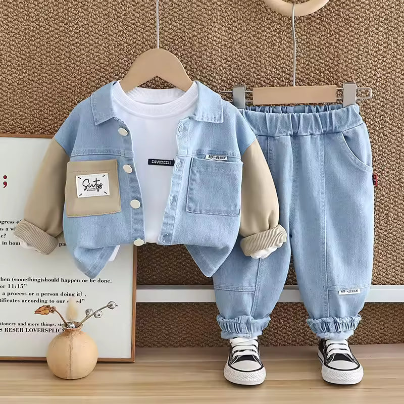 Boys Casual Denim Outfit