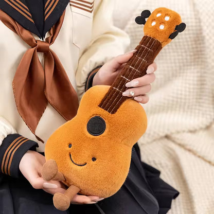 Kuscheltiere mit Musikinstrumenten für Babys
