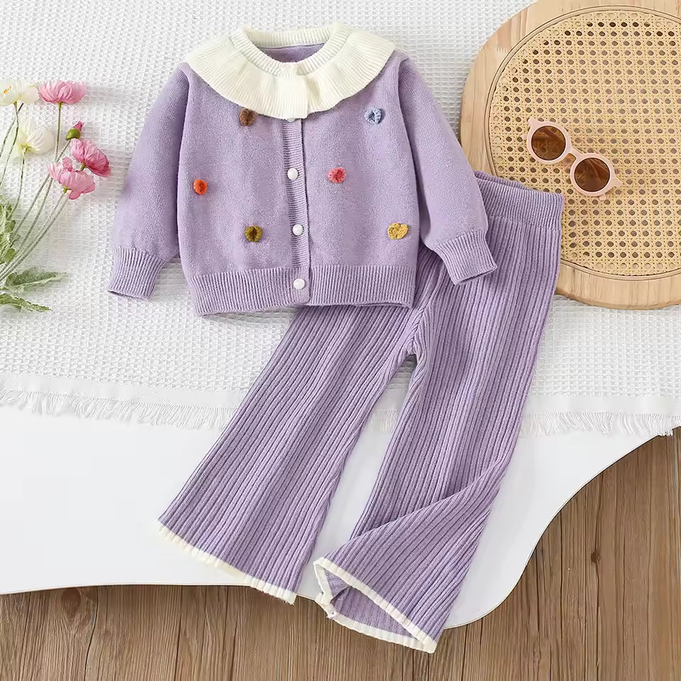 Spring Fall Girls Suit