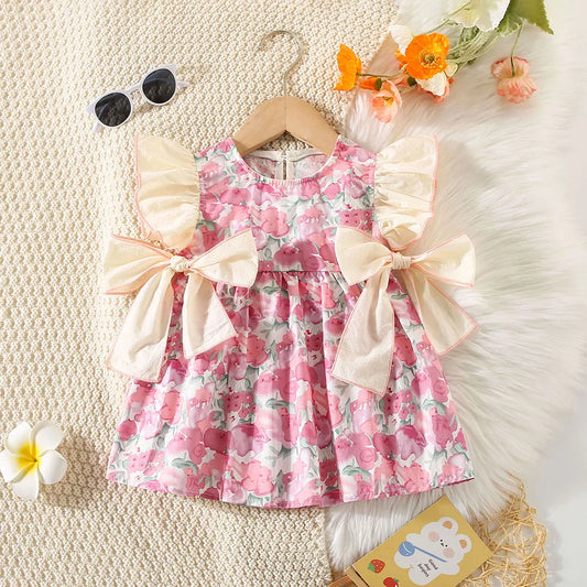 Blumen-Babykleid