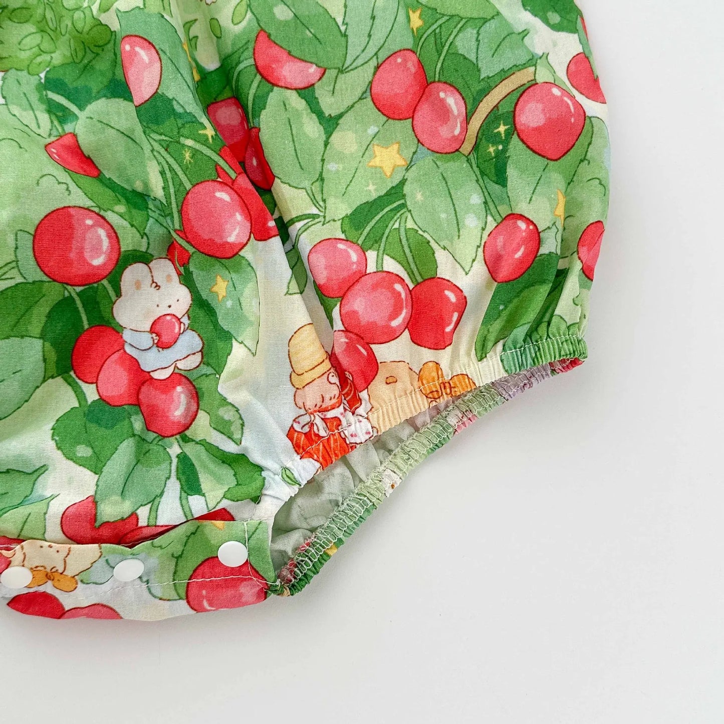 Kirsch-Tier-Strampler