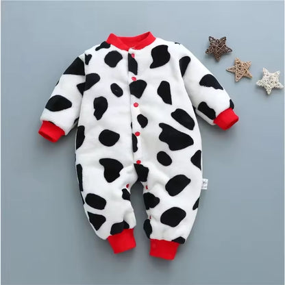 Cozy Baby Fleece Romper