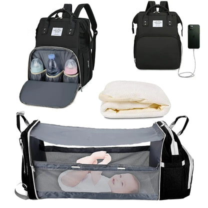 MamaMondo 3-in-1 Diaper Backpack 