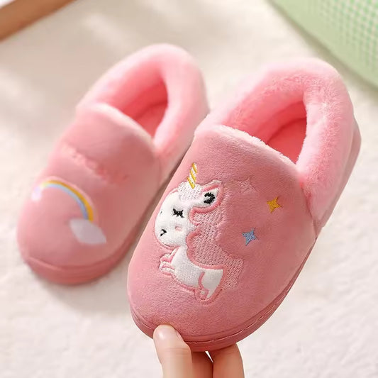 Soft cotton slippers for autumn and winter