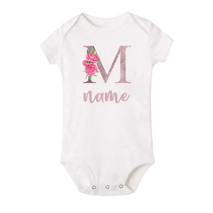 Newborn Name Romper