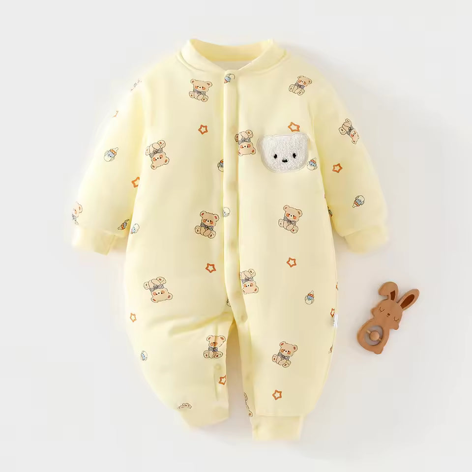 Warmer und niedlicher Winteranzug