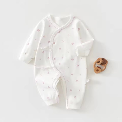 Baby-Jumpsuit mit Naturmuster