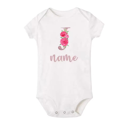 Newborn Name Romper