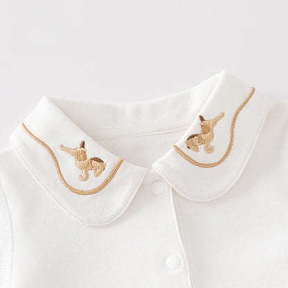 Luftiger Baby-Sommer-Strampler, Weiß