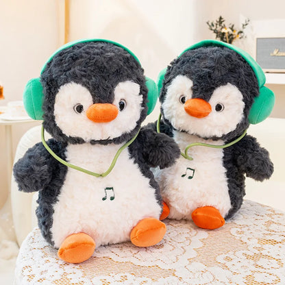 Pinguin-Kuscheltier für Babys