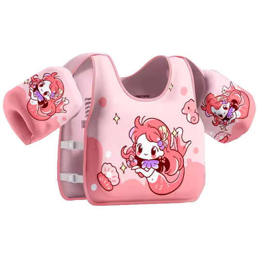 Children's swimsuit with cartoon print