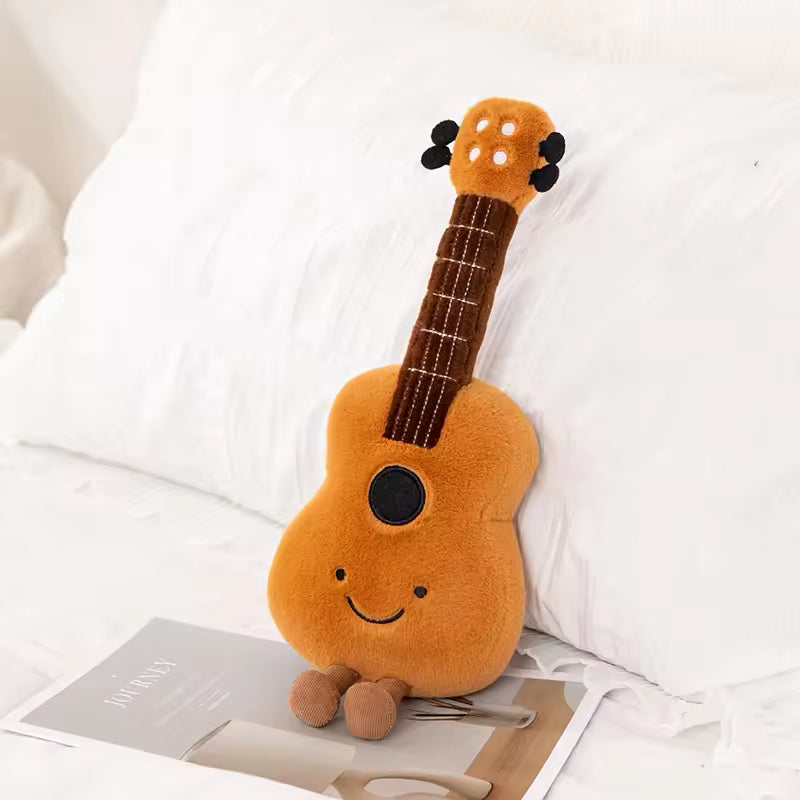 Kuscheltiere mit Musikinstrumenten für Babys