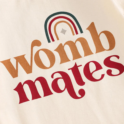 Zweiteiliger Regenbogen-Strampler für Babys