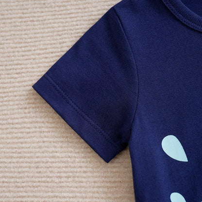 Baby-Jumpsuit mit 3D-Elefanten-Sommer-Strampler