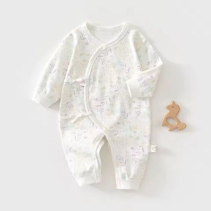 Baby-Jumpsuit mit Naturmuster