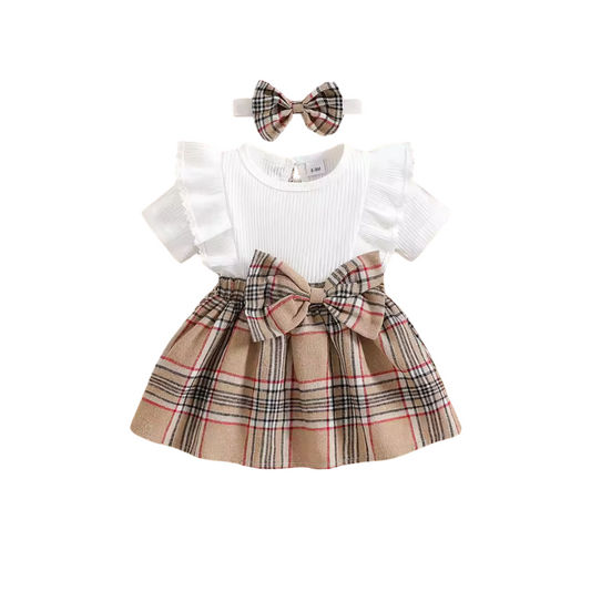 Summer Baby Dress with Bow