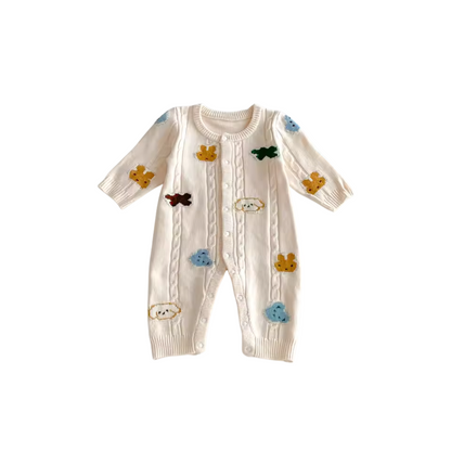 CozyKnit Baby Romper 