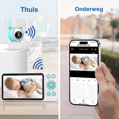 Intelligentes WLAN-Babyphone mit App-Steuerung