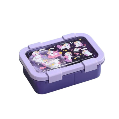 Lunchbox mit Cartoon-Motiven für Kinder