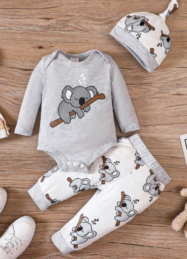 Warmes und weiches Baby-Set