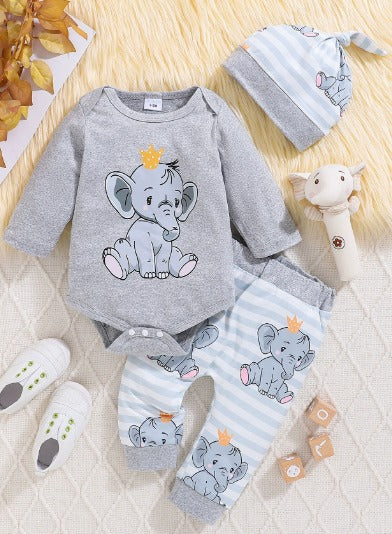 Warmes und weiches Baby-Set