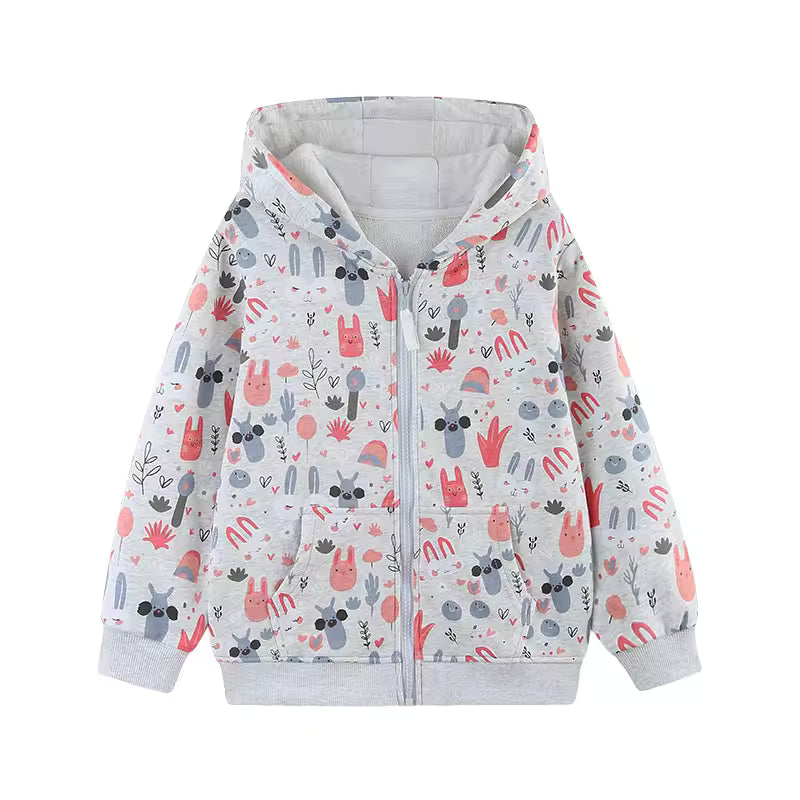 Comfortable Children's Jacket with Zipper