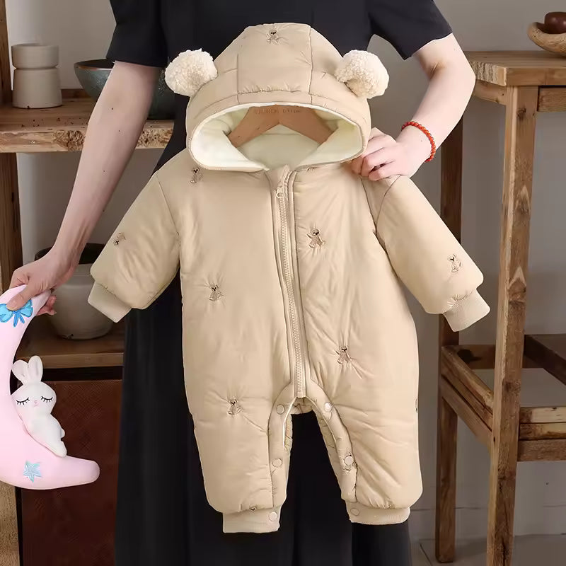 Baby Bear Winter Romper