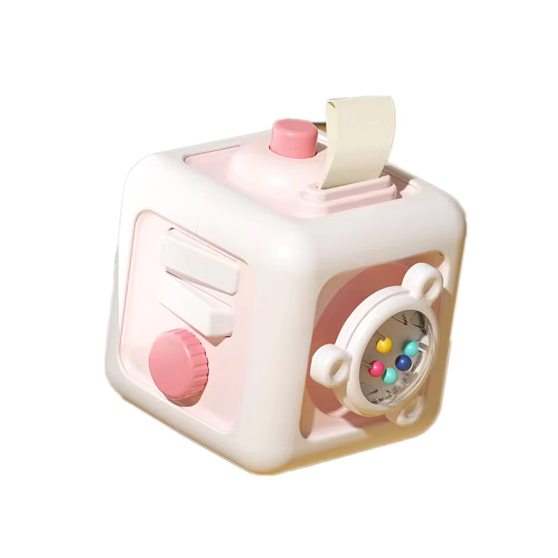 6-in-1 Montessori-Aktivitätswürfel-Spielzeug