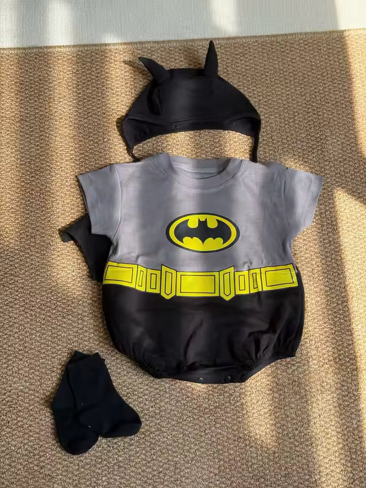 Baby Superhero Romper Set