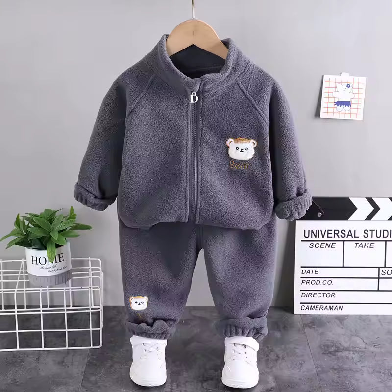 Boys Fleece Winter Set