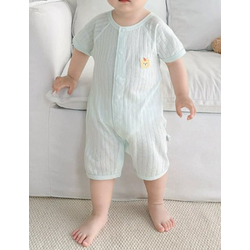 Baby-Jumpsuit Sommer Kleiner Bär Kurzarm