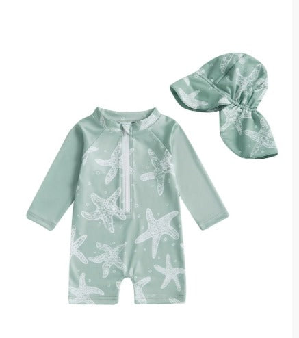 Baby-Badeanzug „Kleine Abenteurer“